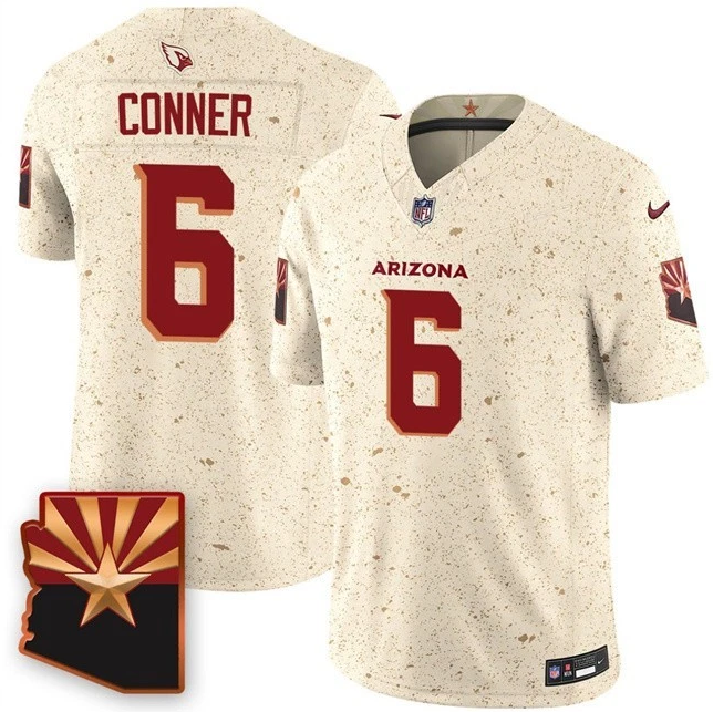 Cardinals James Conner 2025 F.U.S.E. “Rivalries” Vapor Stitched Limited Jersey