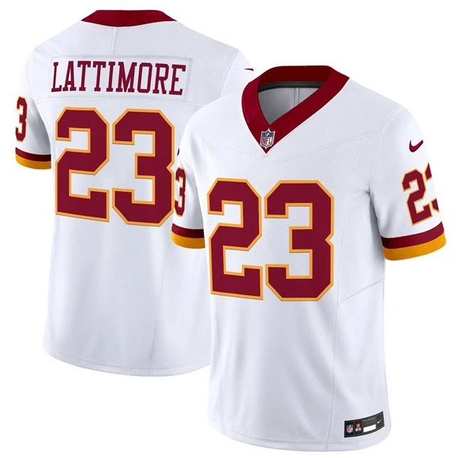 Washington Commanders Marshon Lattimore White Super Bowl Era Jersey