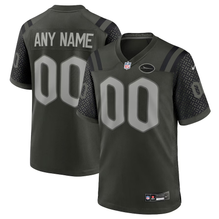 New York Jets Nike Game Rivalry Custom Jersey
