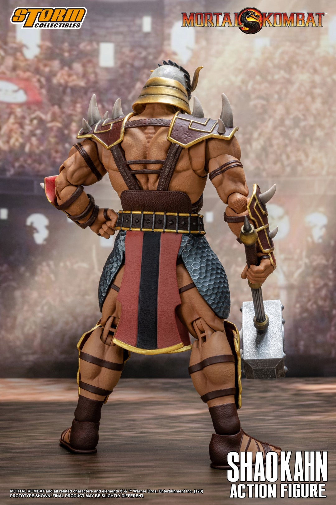 Shao Khan Storm Collectibles Mortal Kombat Action Figure