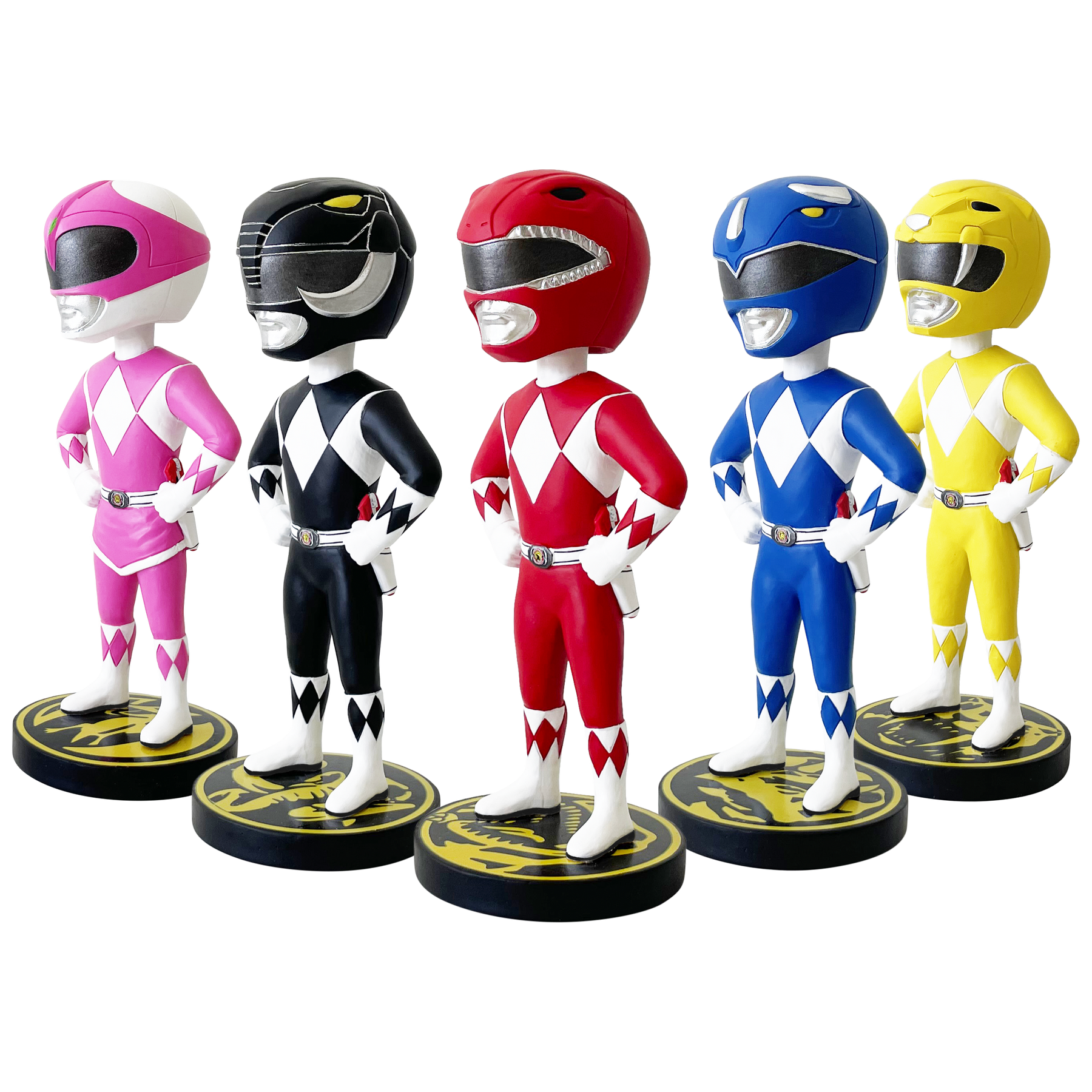 Power Rangers Bobbleheads Set
