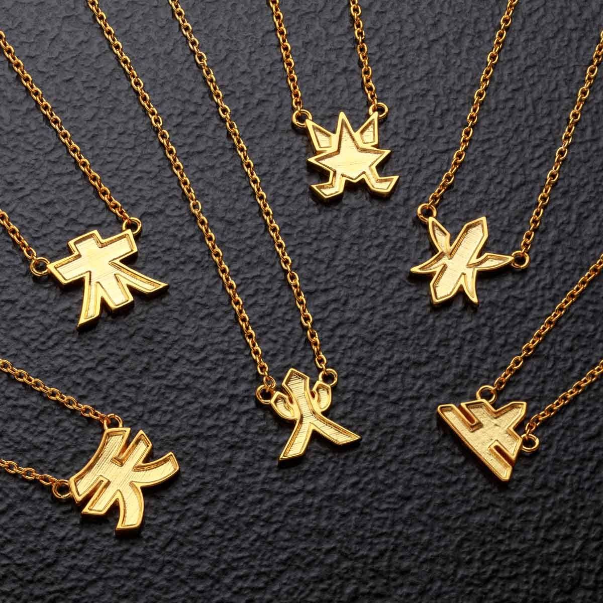 Shinkenger 10th Anniversary Necklaces