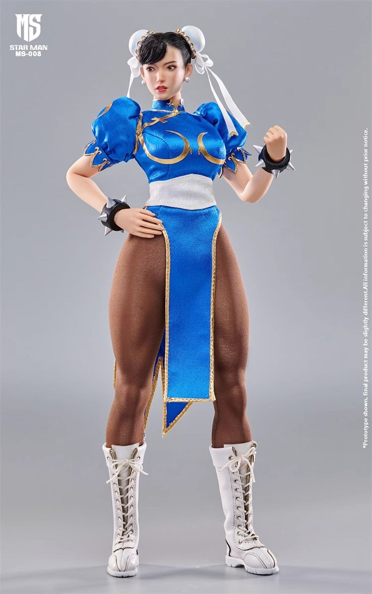 Star Man MS-008A Chun-Li (Blue Cheongsam)