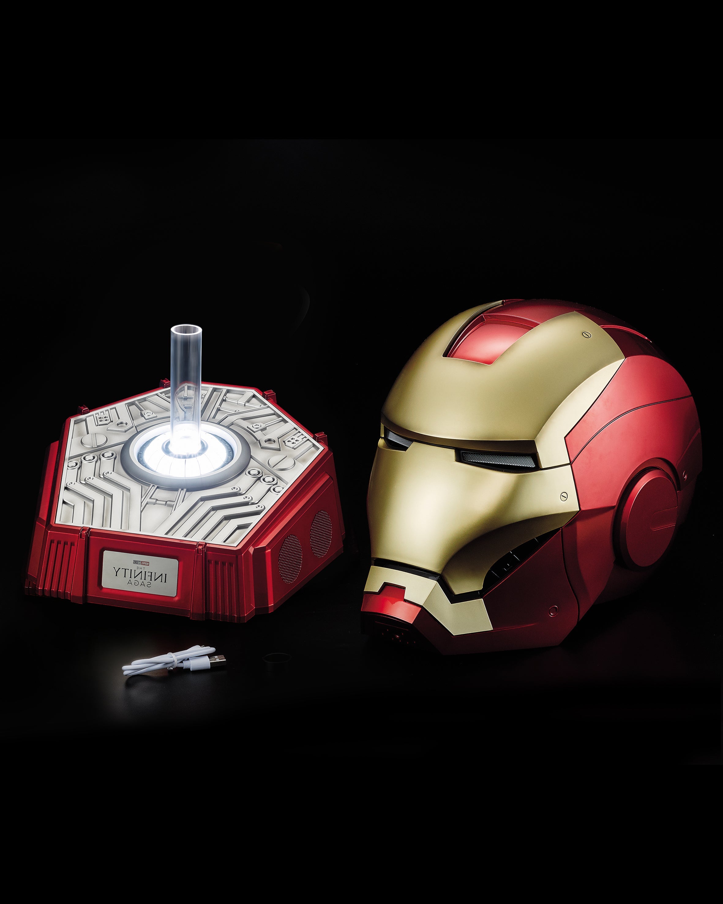 Iron Man Mark 7 Wearable Helmet & Bluetooth Speaker