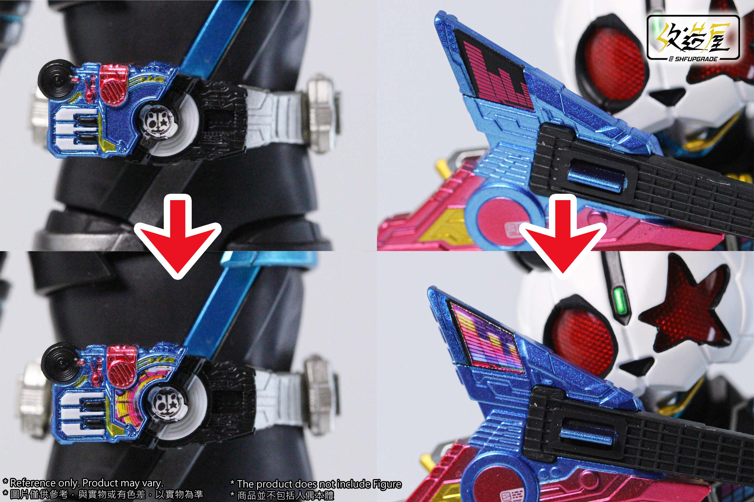 Raise Buckle Sticker Set