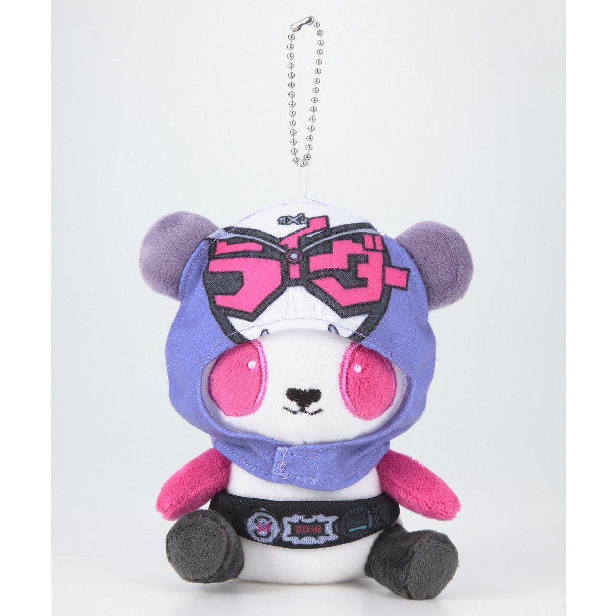 ROG Kamen Rider Zi-O Masked Panda Plush Mascot Keychains