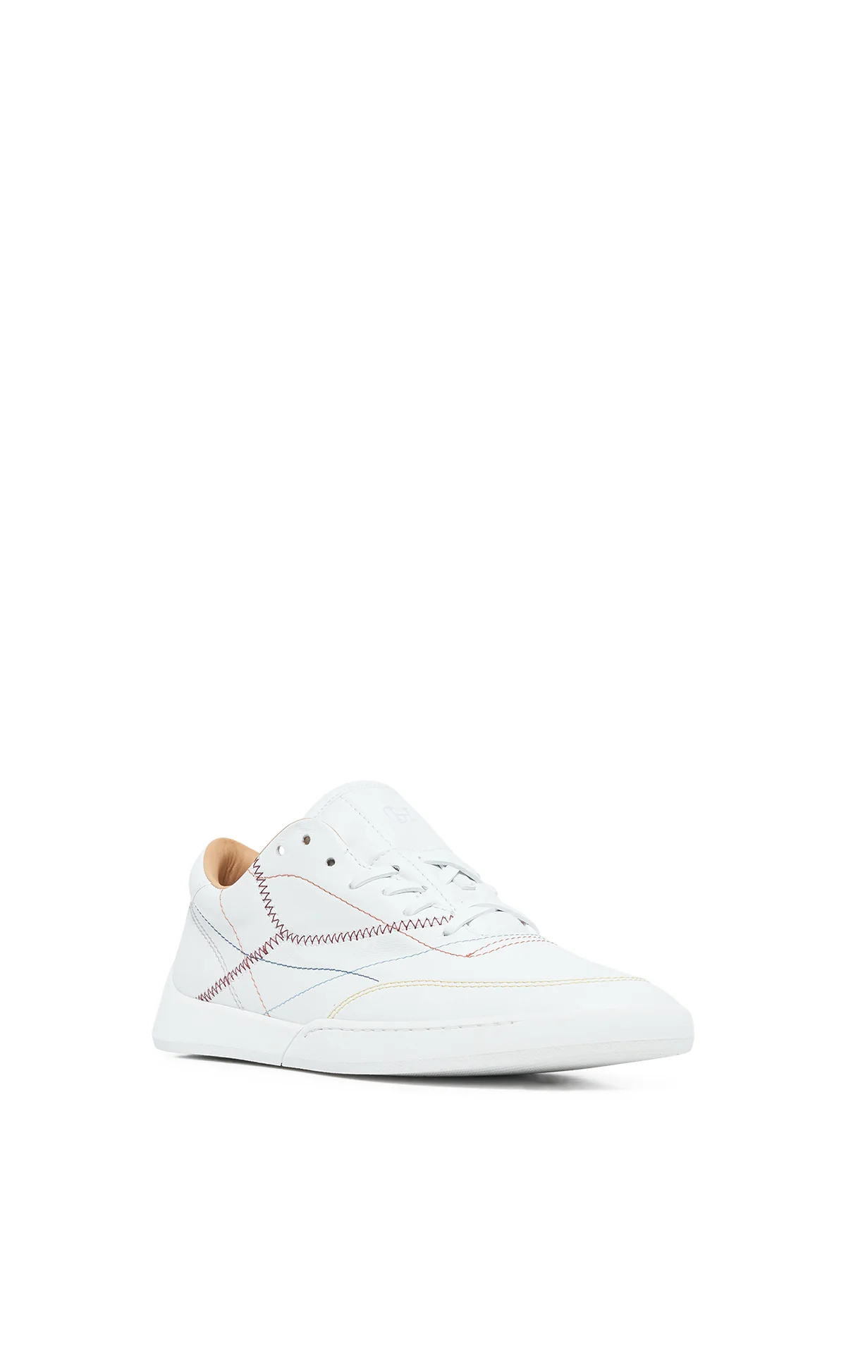 Ohio Slip-on Sneaker in White Leather