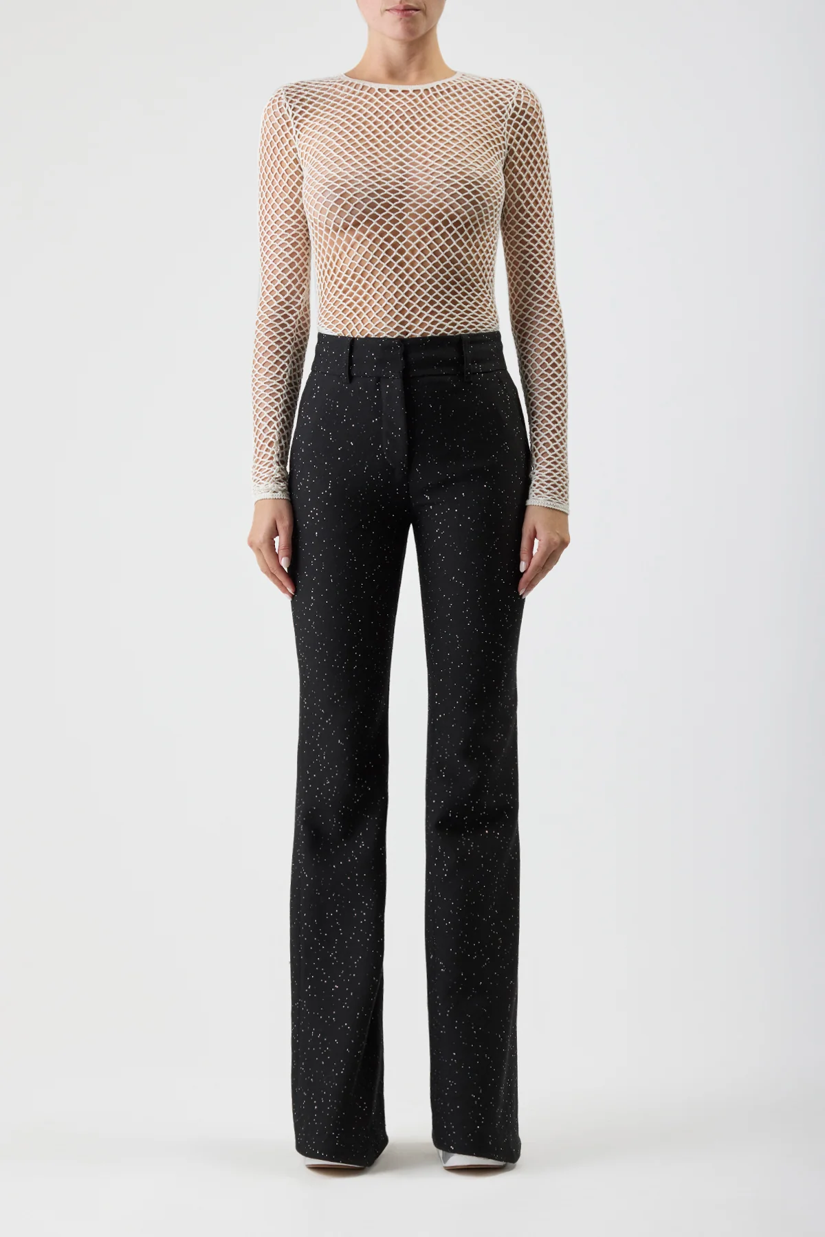 Troth Knit Top in Ivory Merino Wool