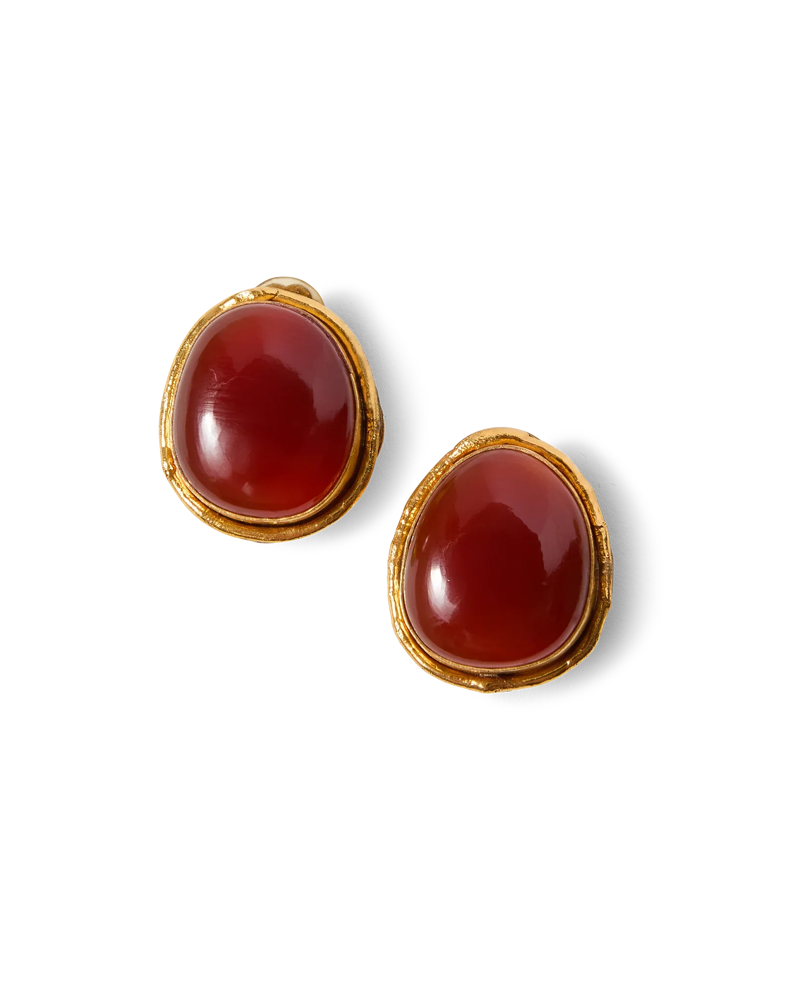 Macaroon Carnelian Earring