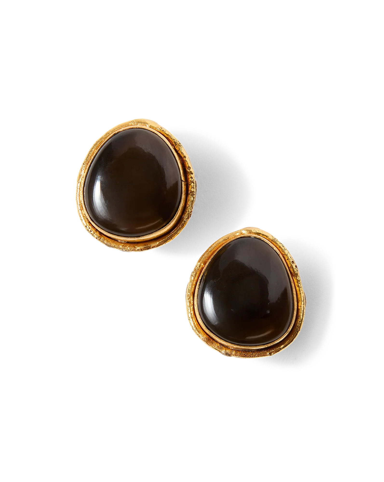 Macaroon Smoky Quartz Earring
