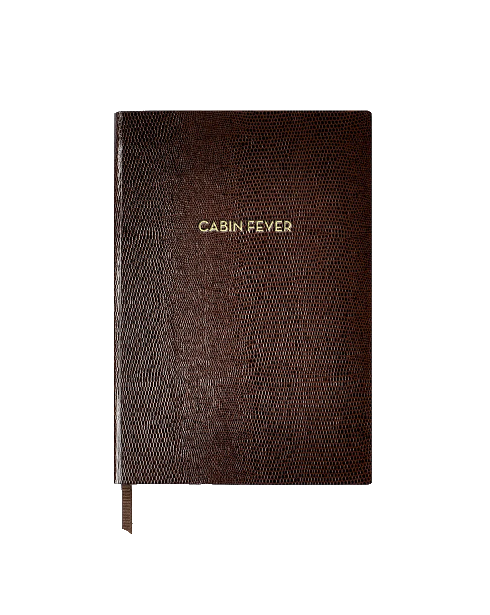 Lizard-Embossed Notebook