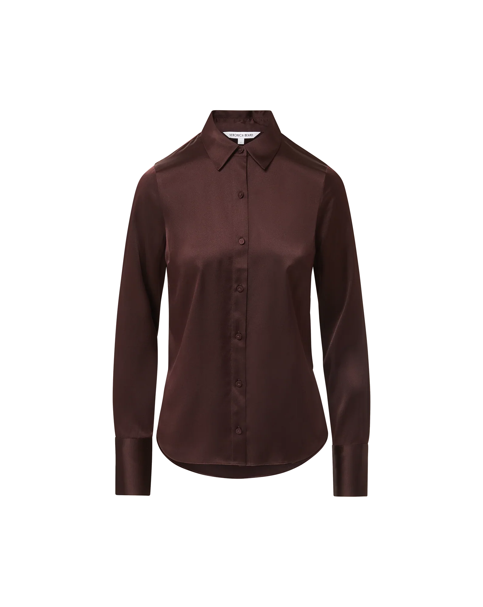 Monique Silk Button-Down Shirt