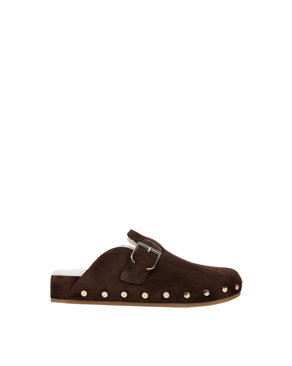 Fern Shearling Clog