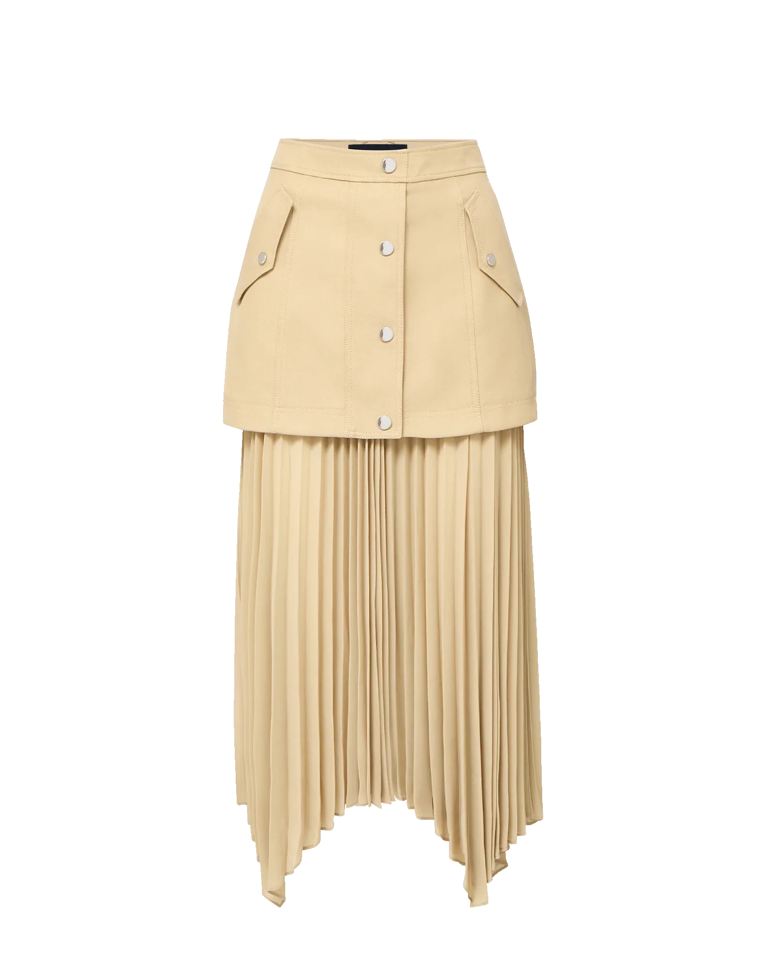 Patricka Layered Midi Skirt