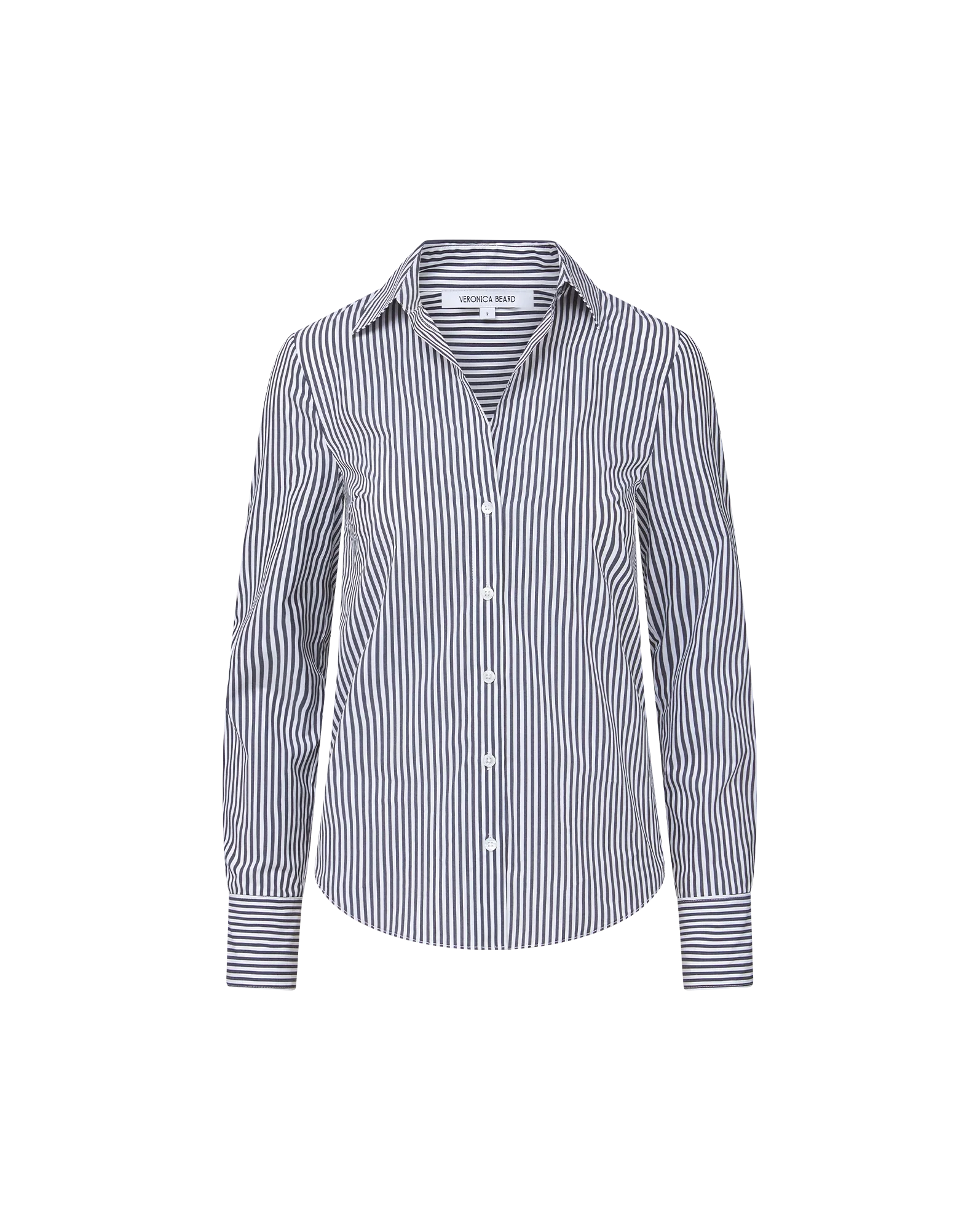Amelia Striped Button-Down Shirt