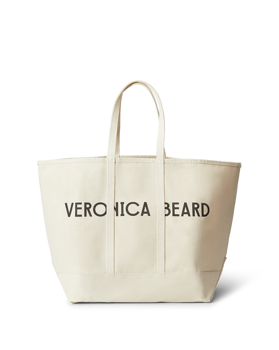 Large Canvas Logo Tote