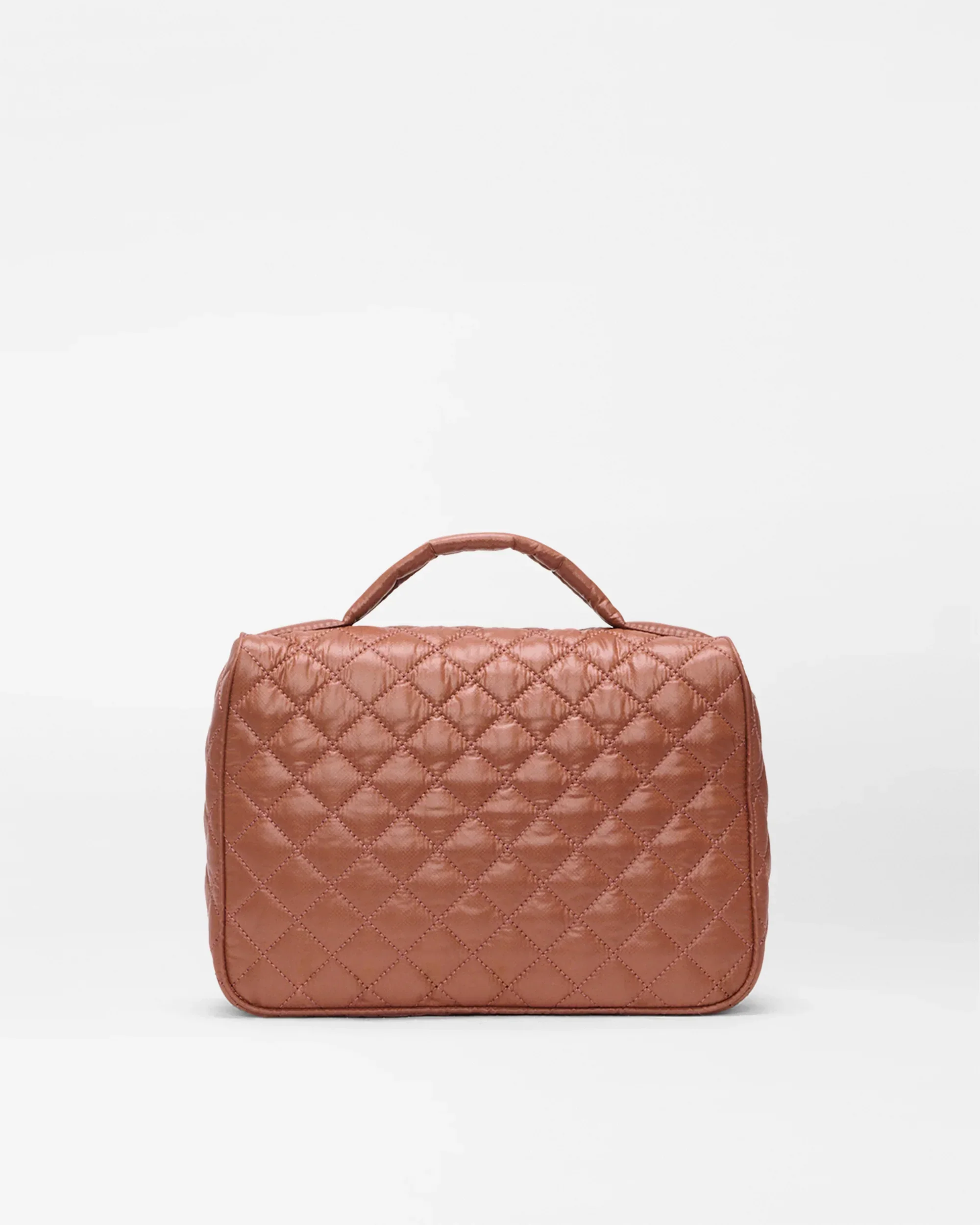 Terracotta Zip Round Cosmetic