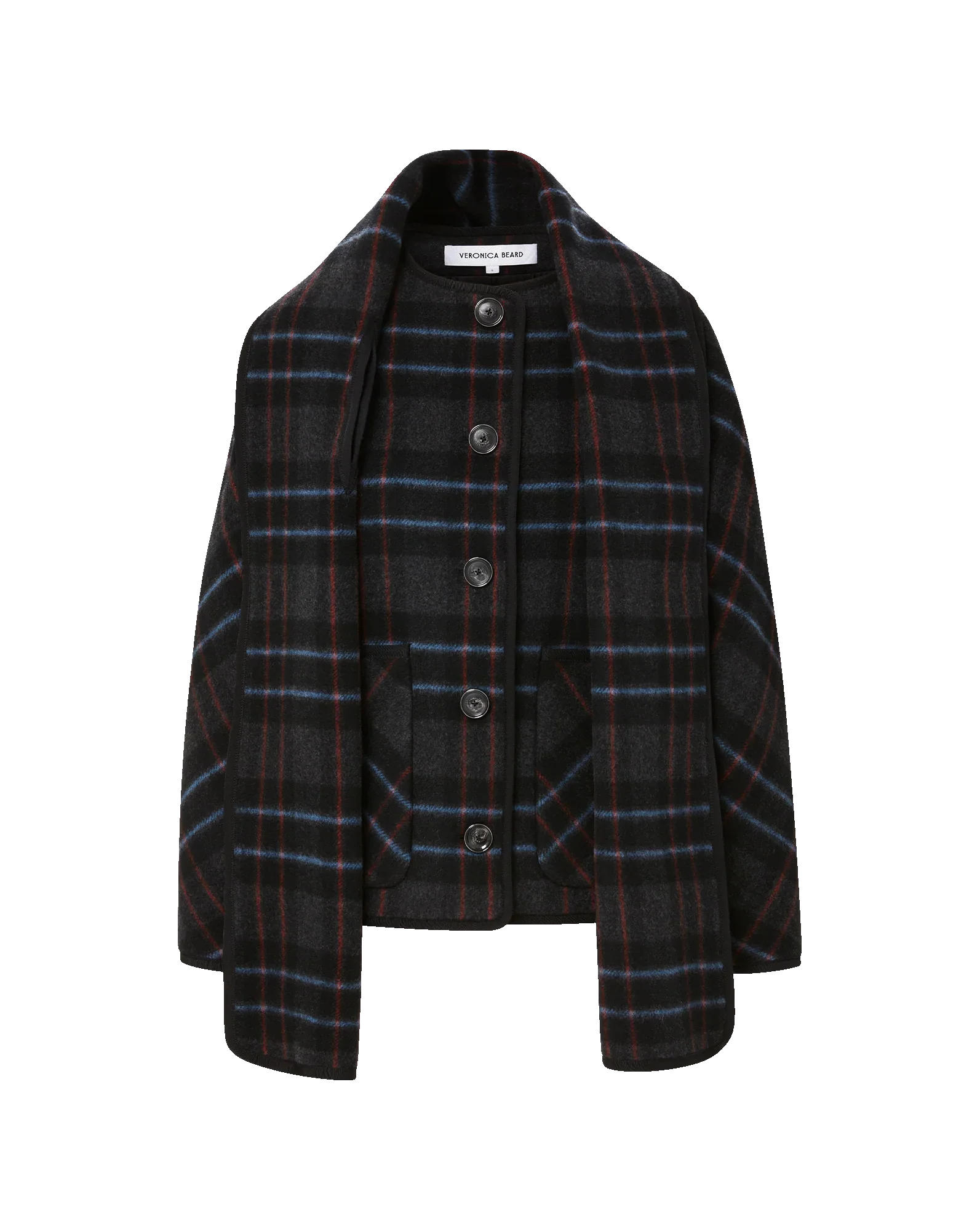 Martine Dickey Scarf Coat