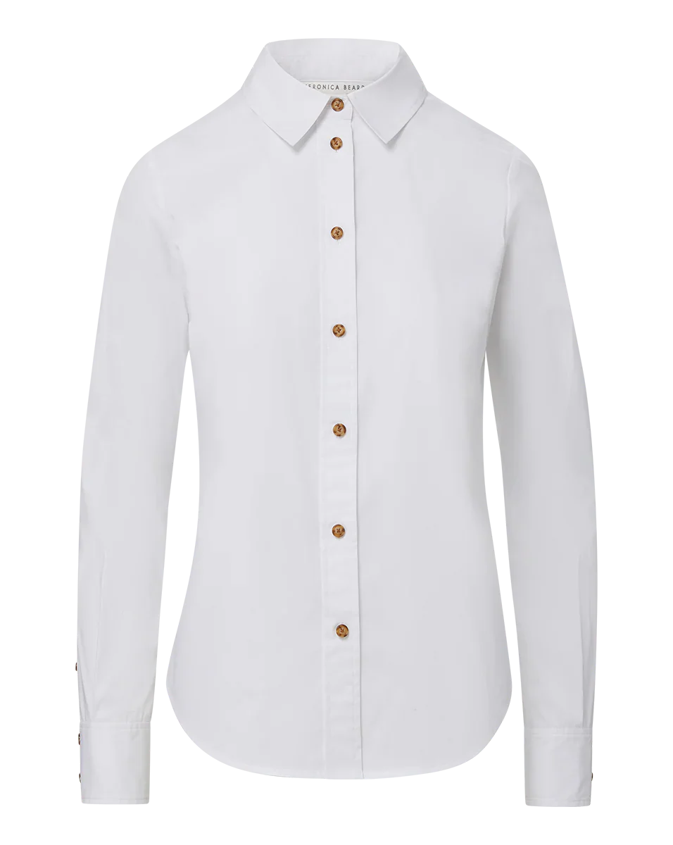Libby Poplin Button-Down Shirt