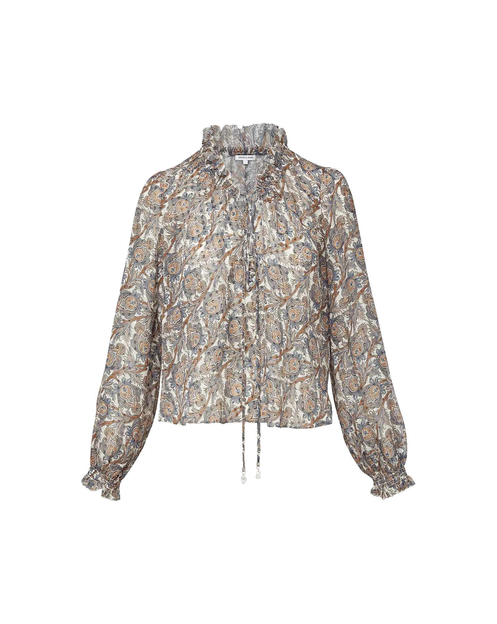 Hickory Silk Blouse