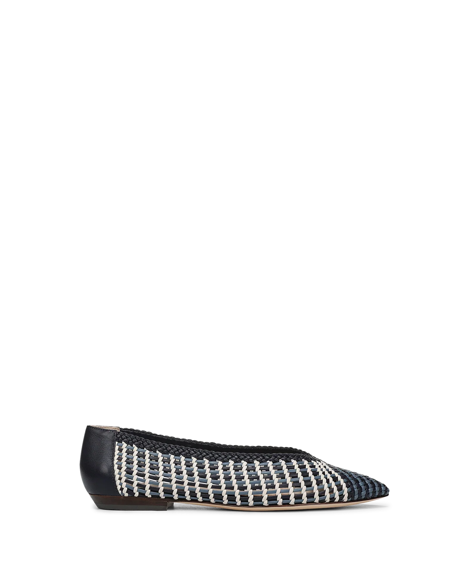 Bancroft Woven Leather Flat