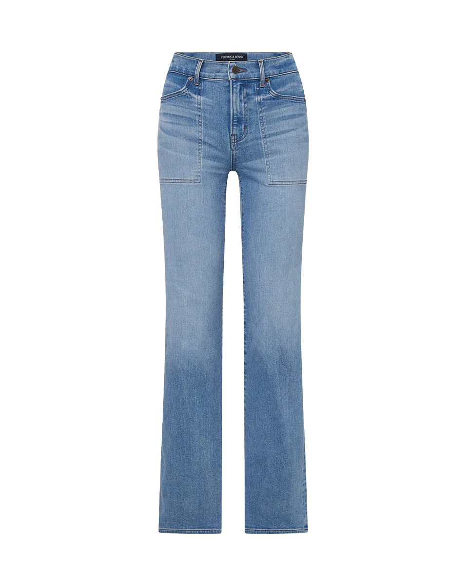 Crosbie Slim Wide-Leg Jean