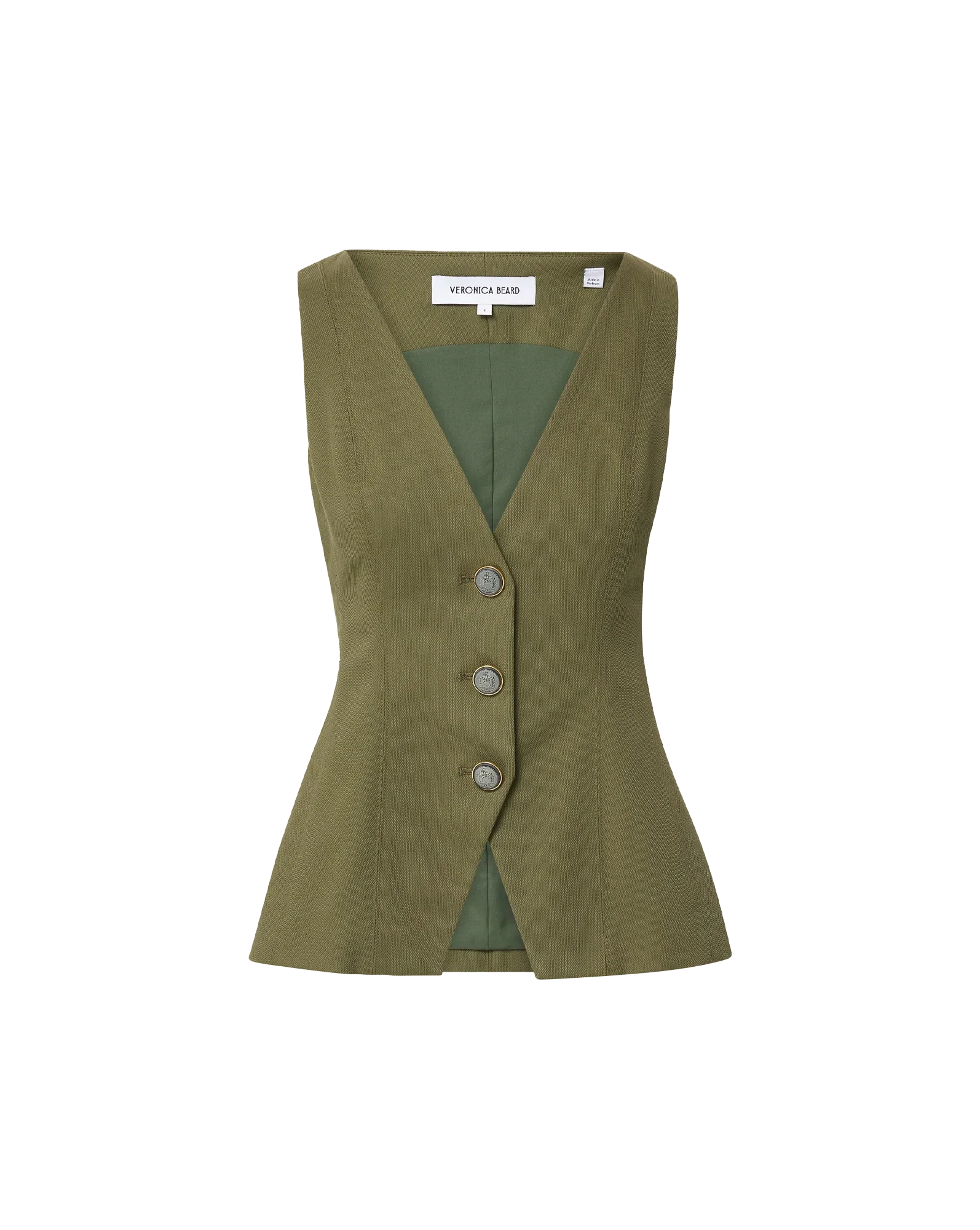 Avalina Button-Up Vest
