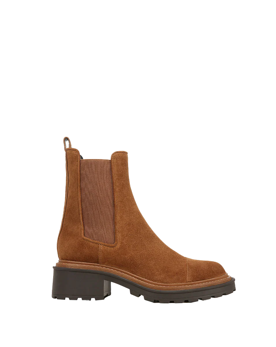 Delilah Suede Bootie