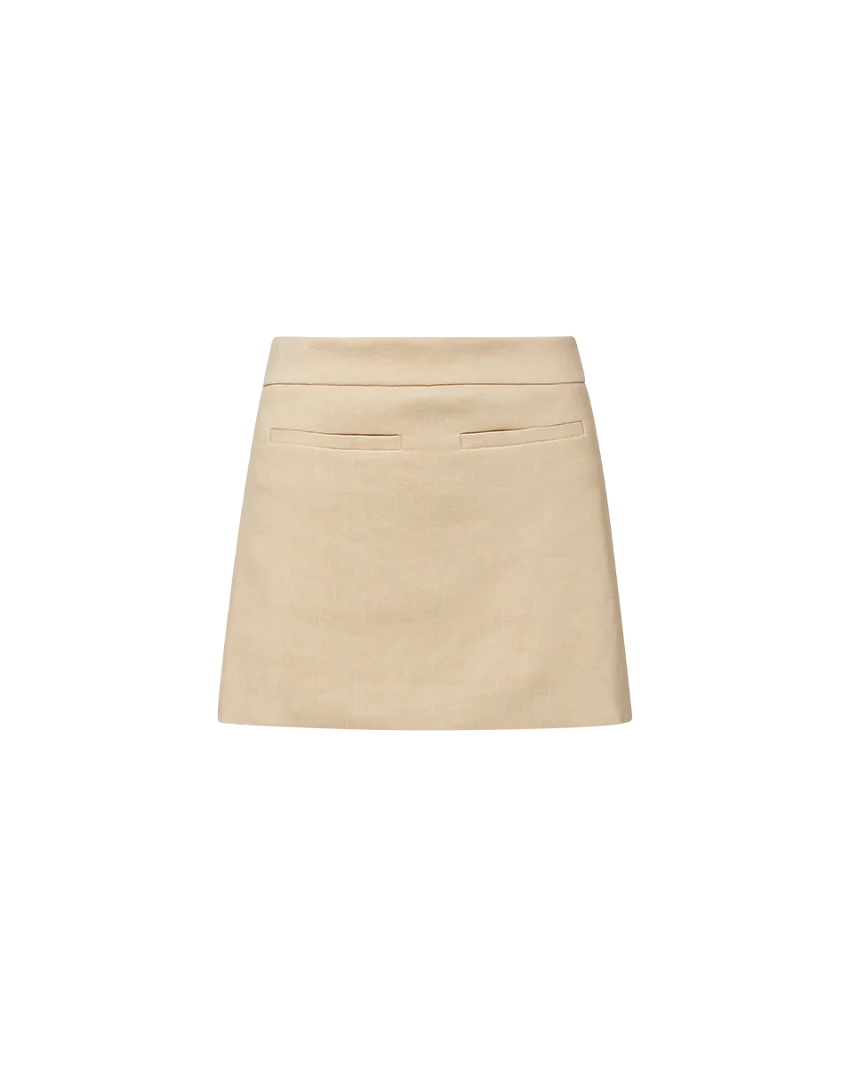 Alvara Stretch-Linen Skort