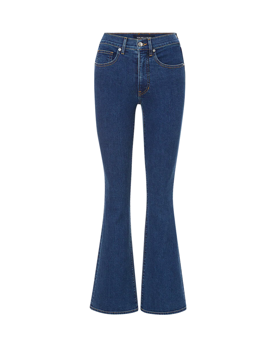 Beverly Loafer Length Skinny-Flare Jean