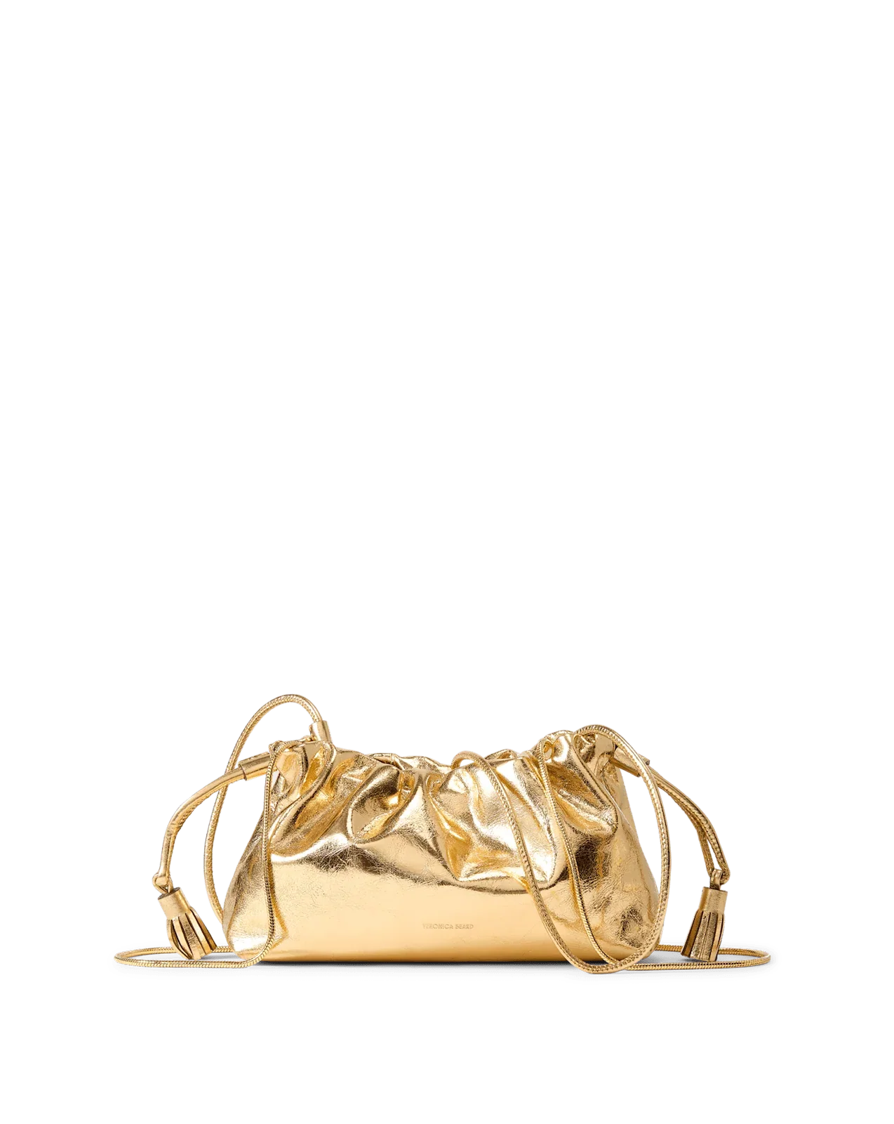 Small Metallic Veronica Beard Stash Bag