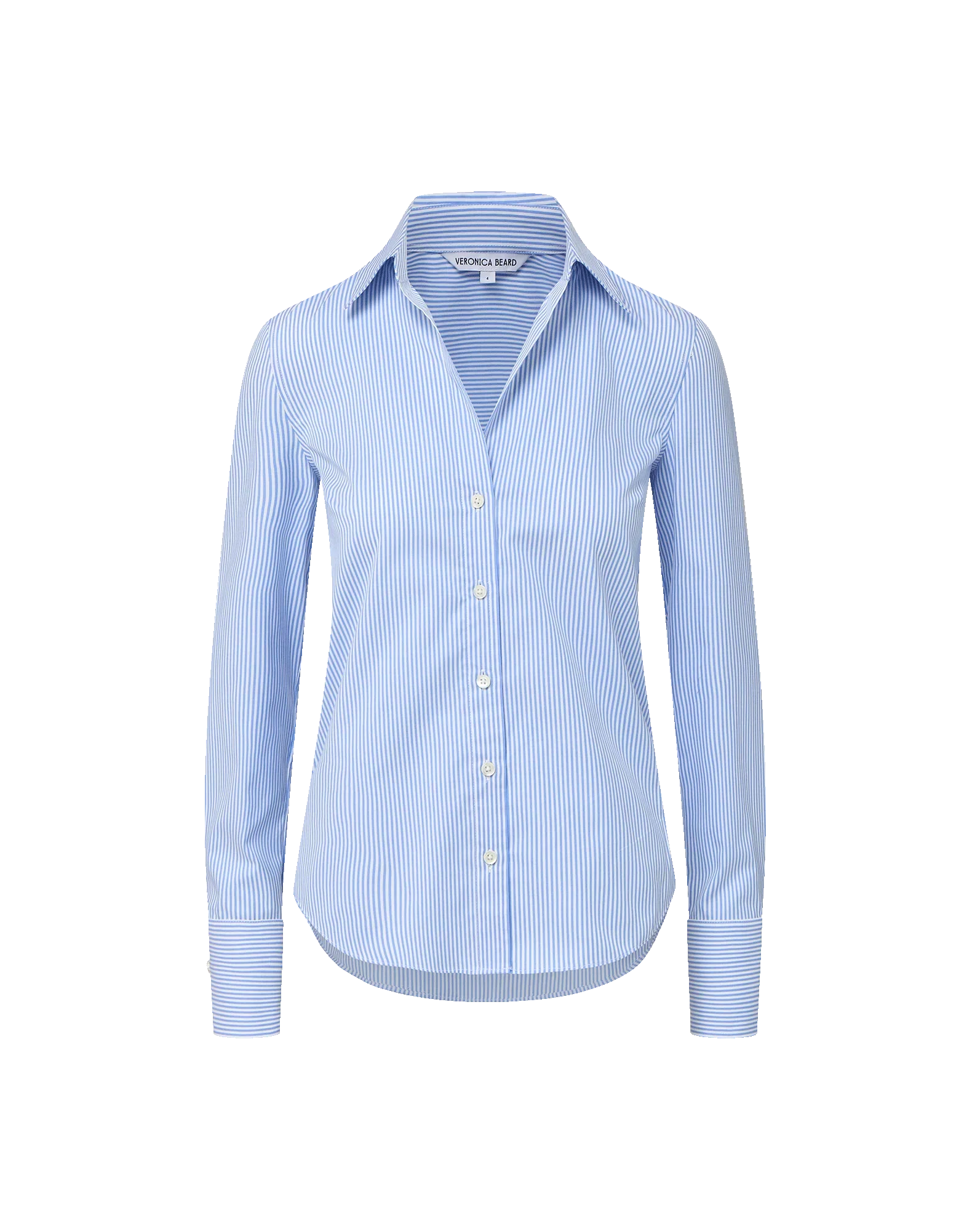Amelia Striped Button-Down Shirt