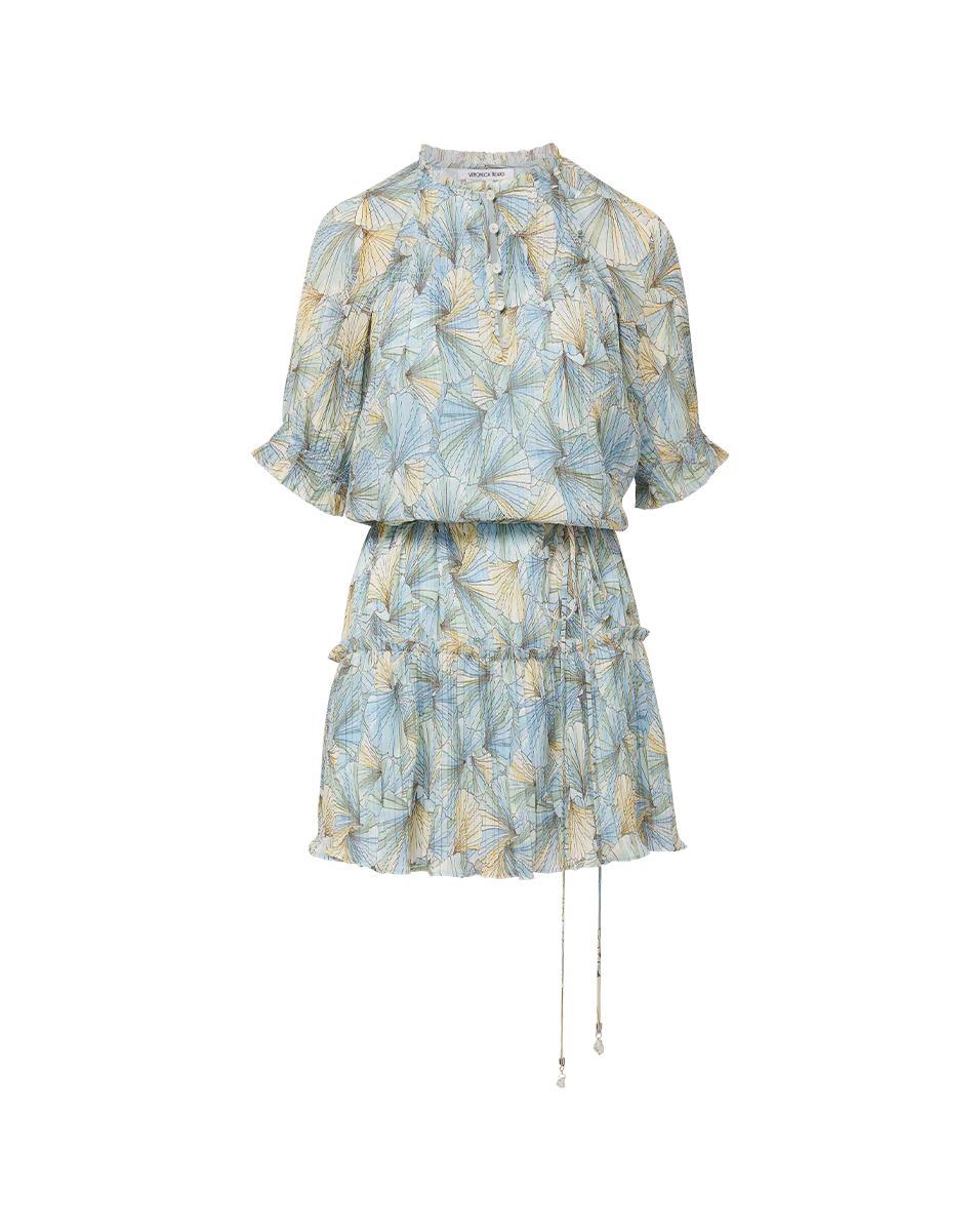 Dorrie Pleated Mini Dress