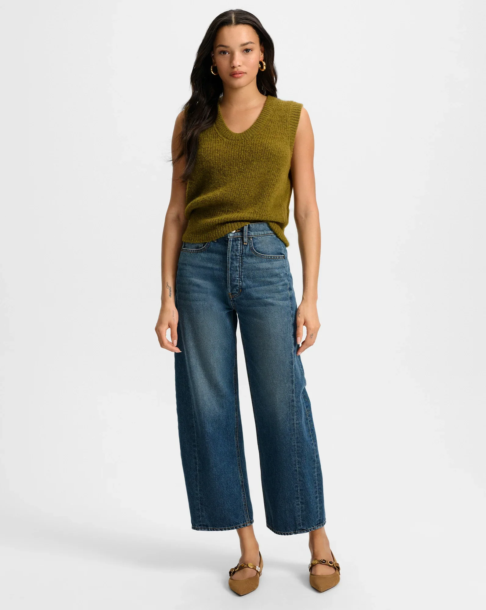 Jovana Mohair Sweater Vest