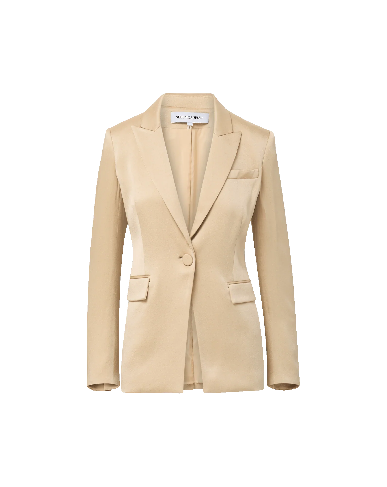 Long and Lean Satin Dickey Jacket