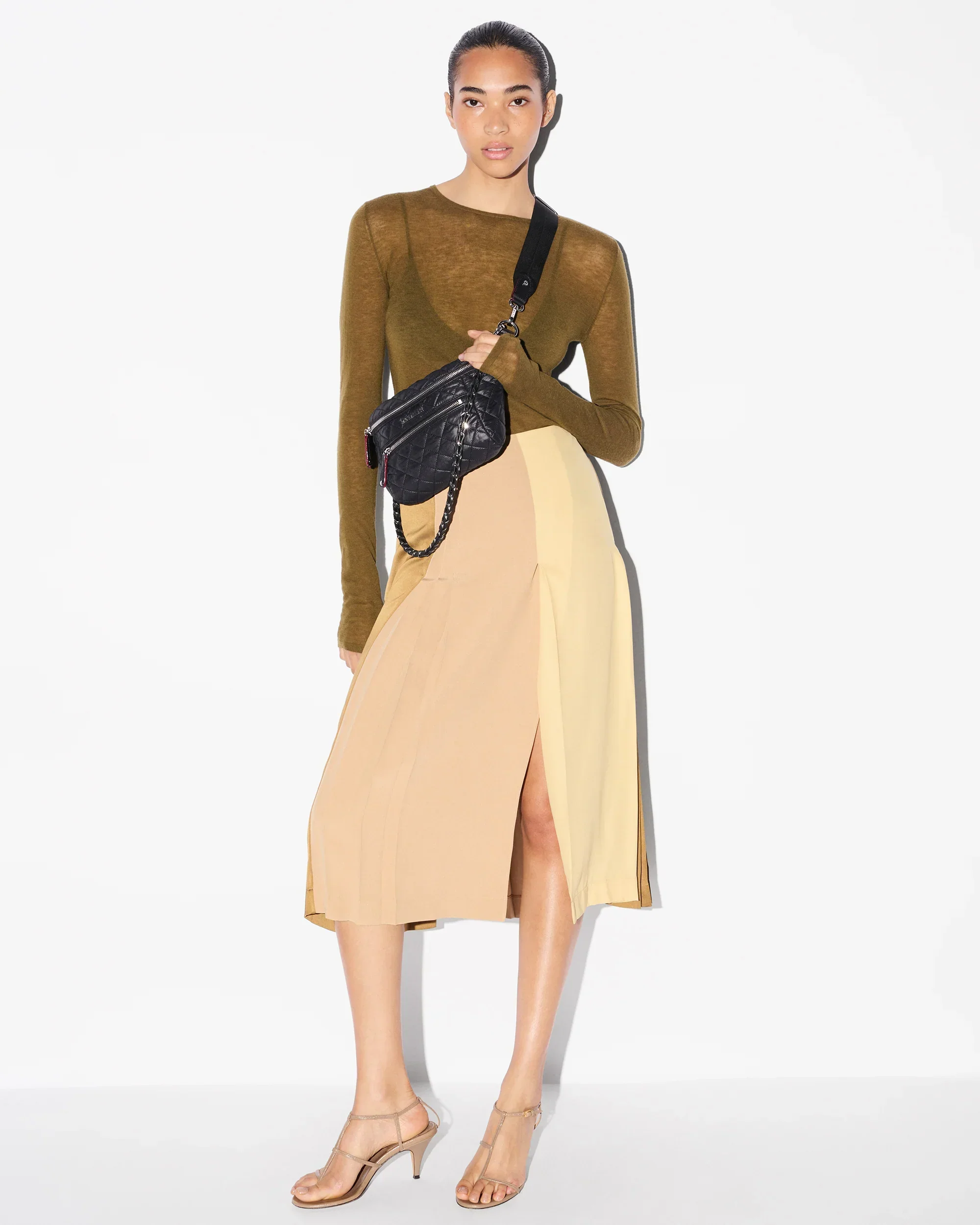 Black Small Crosby Crossbody Sling