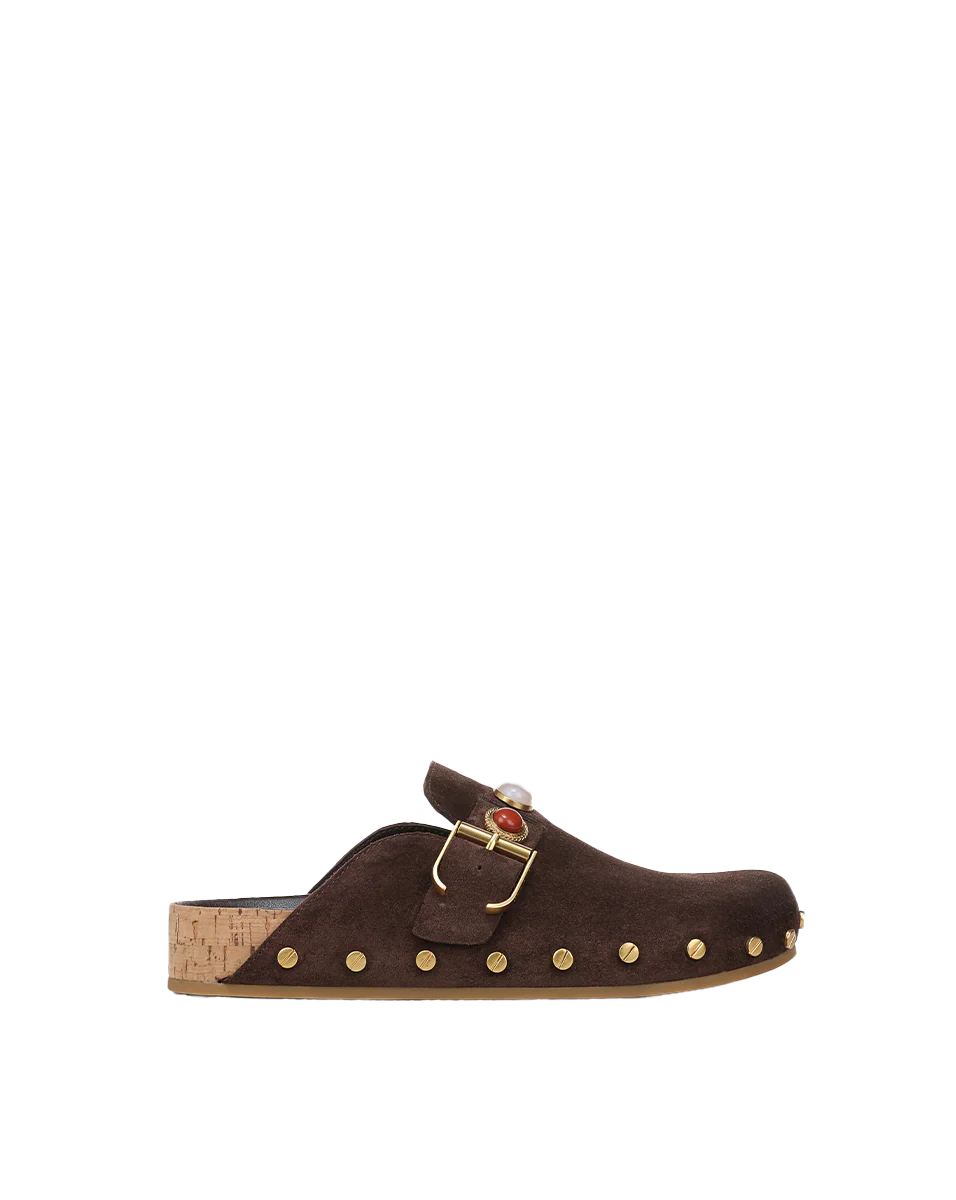 Fern Embellished Clog
