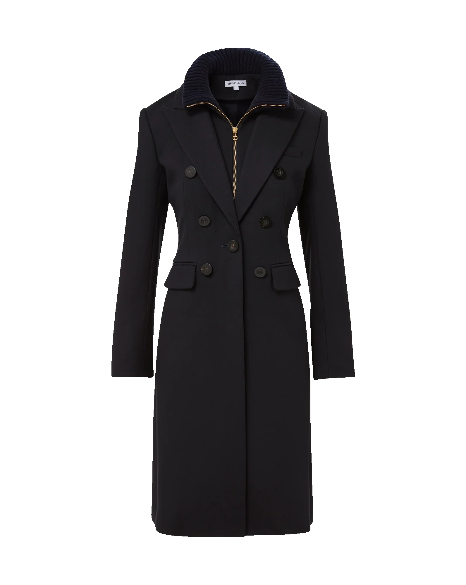 Stryder Double-Breasted Dickey Coat