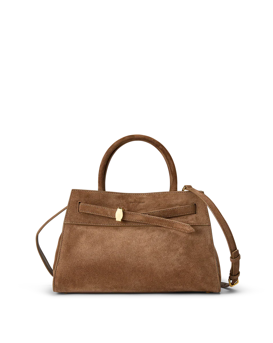 Veronica Beard Suede Dash Bag