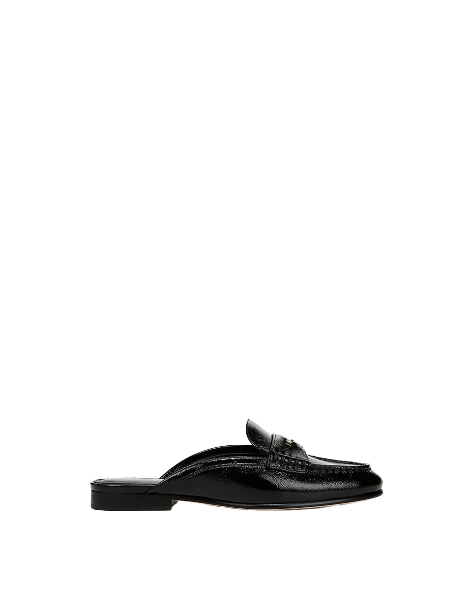 Penny Leather Mule