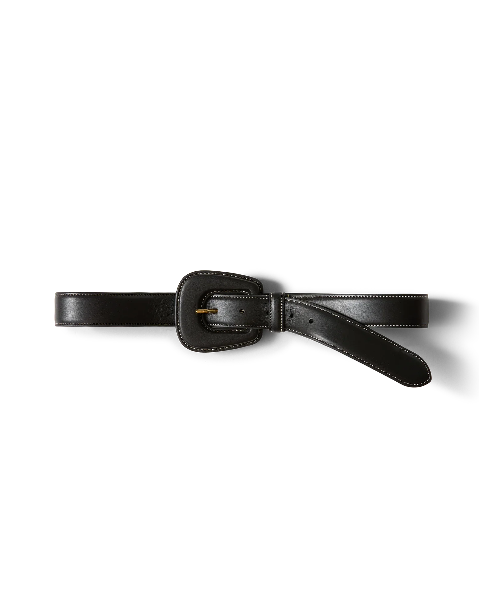 Elsy Leather-Buckle Belt