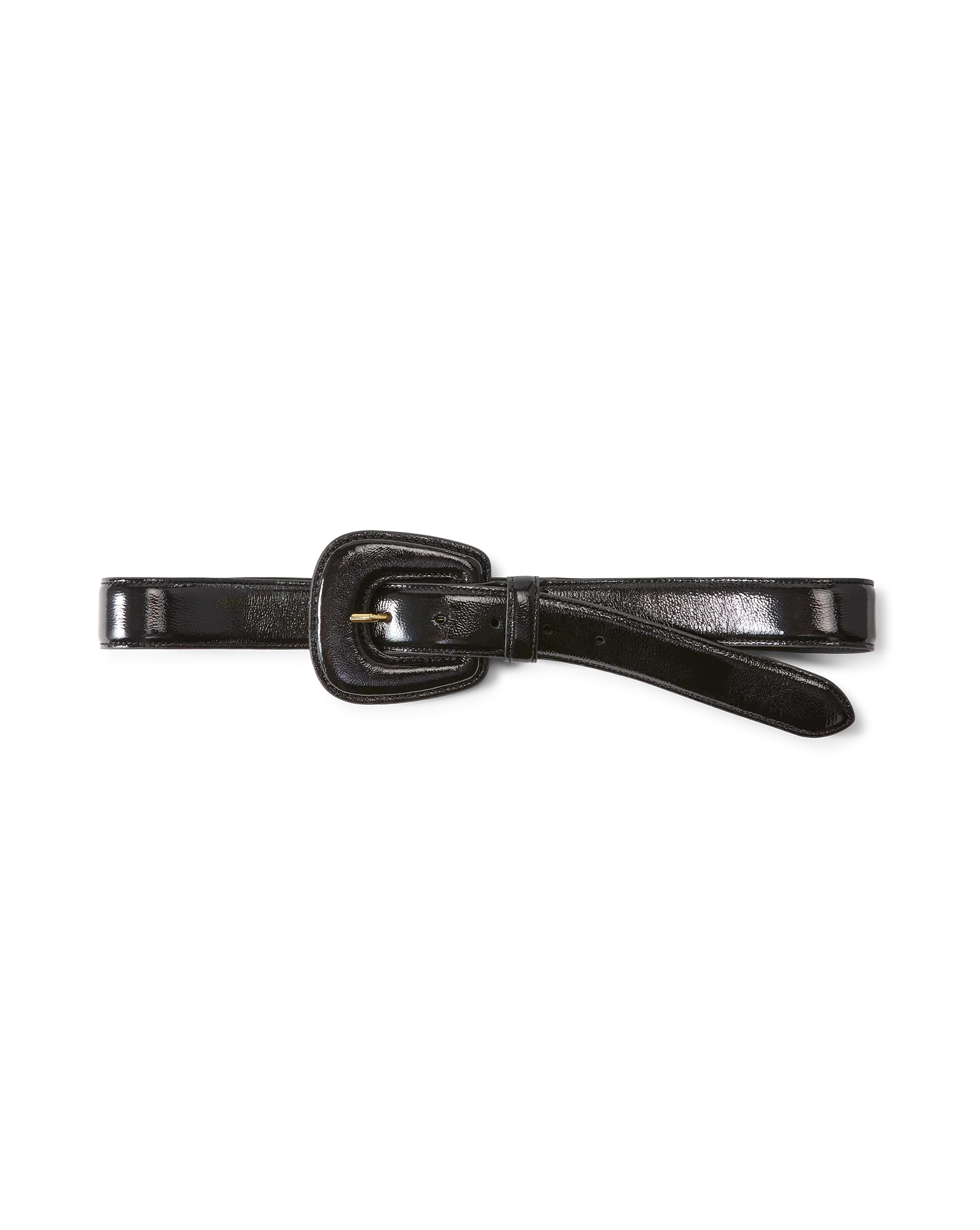 Elsy Leather-Buckle Belt