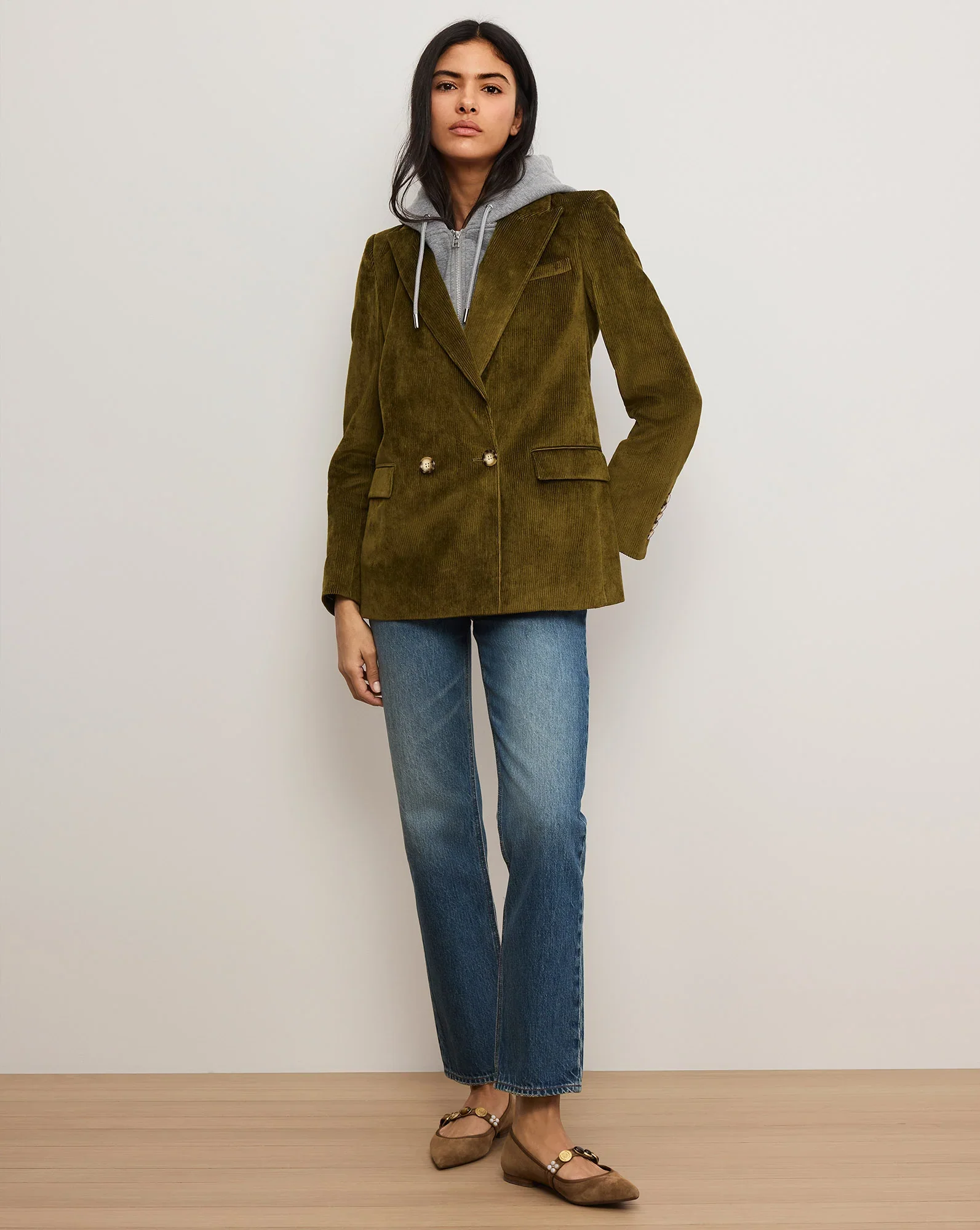 Sevyn Corduroy Dickey Jacket
