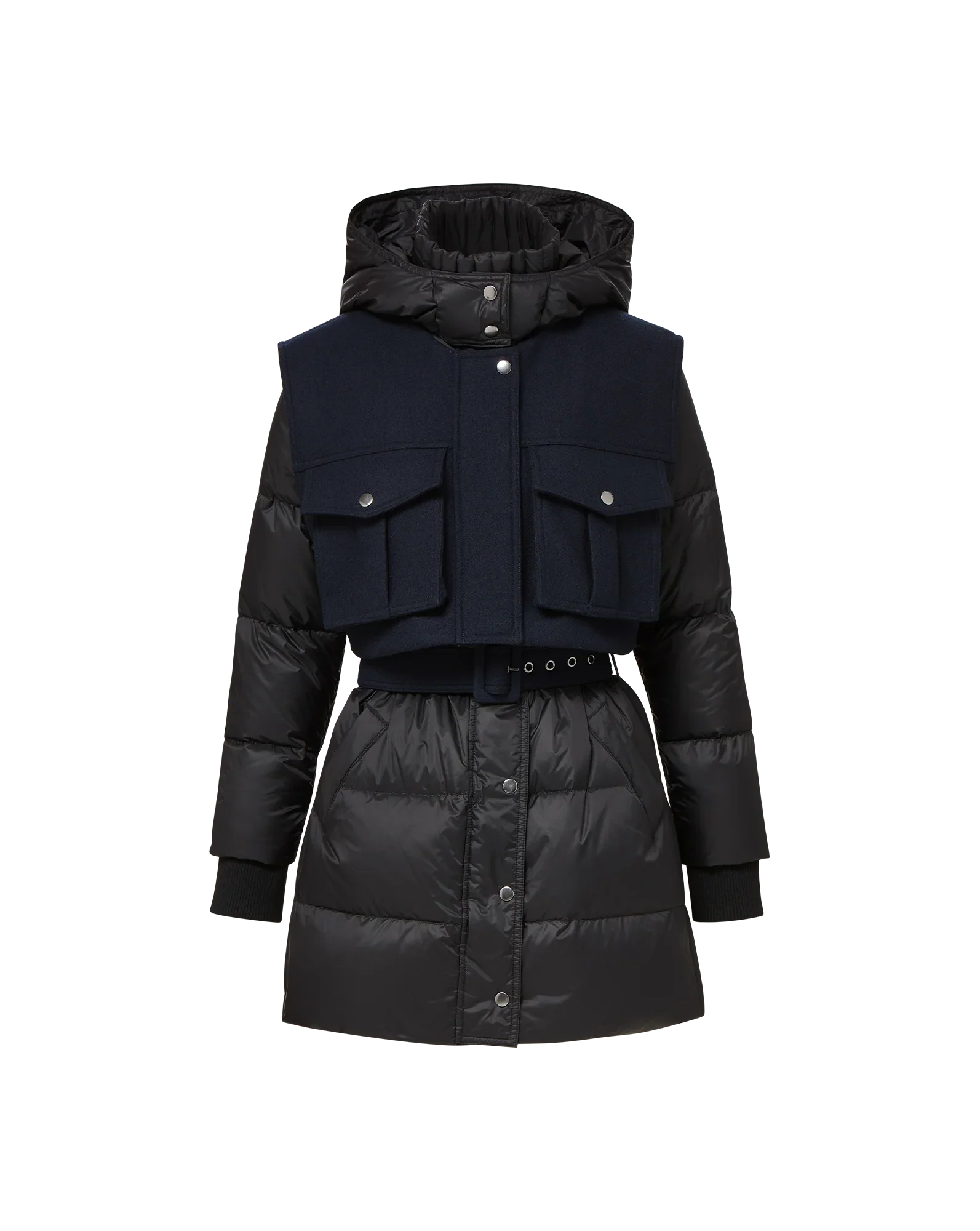 Jarvis Layered Puffer Coat