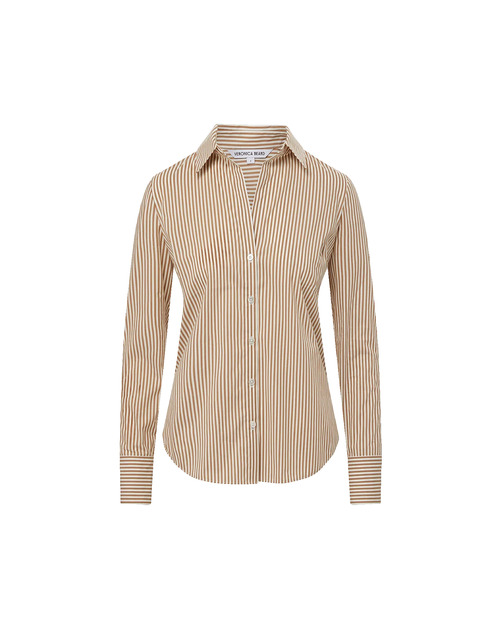 Amelia Striped Button-Down Shirt