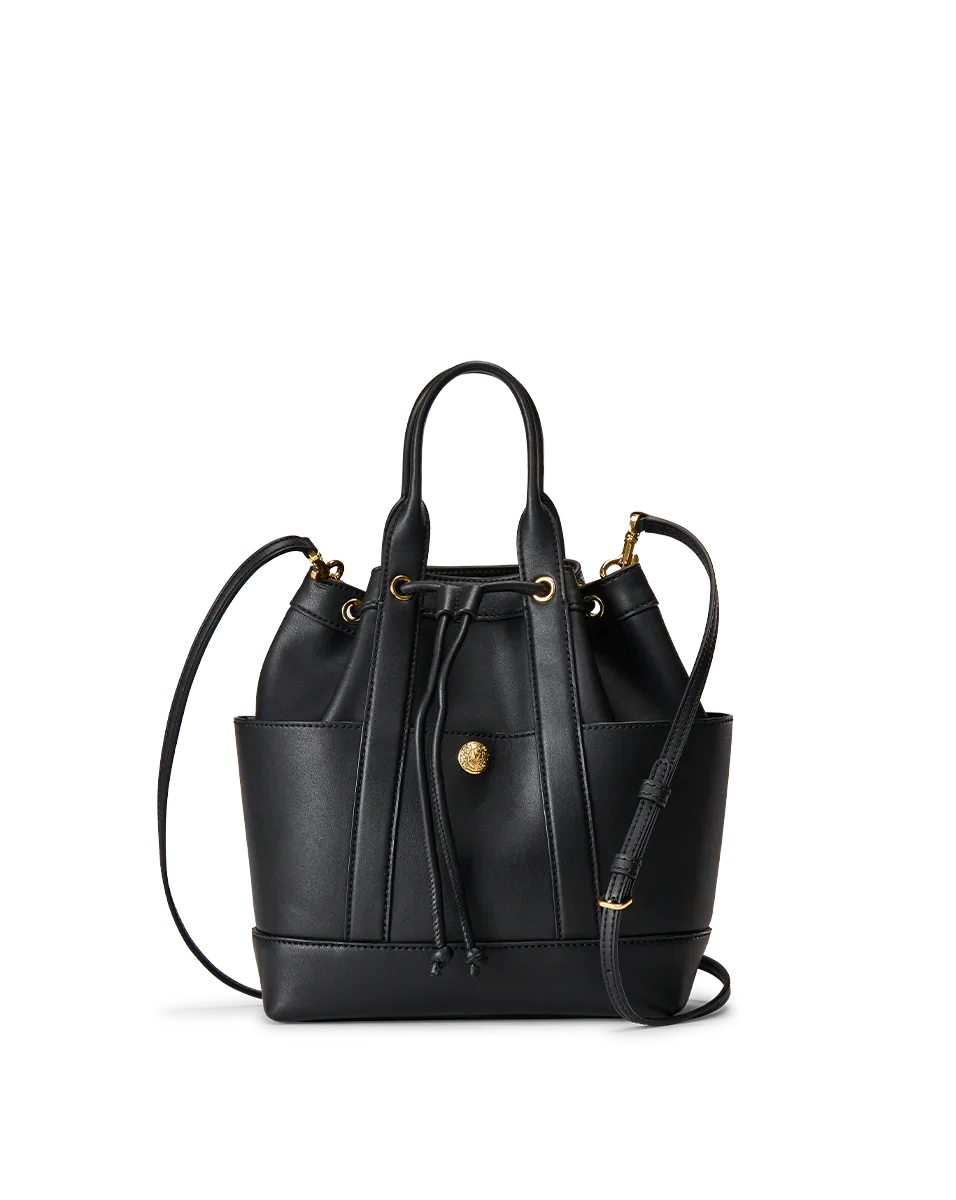 Veronica Beard Leather Goody Bag