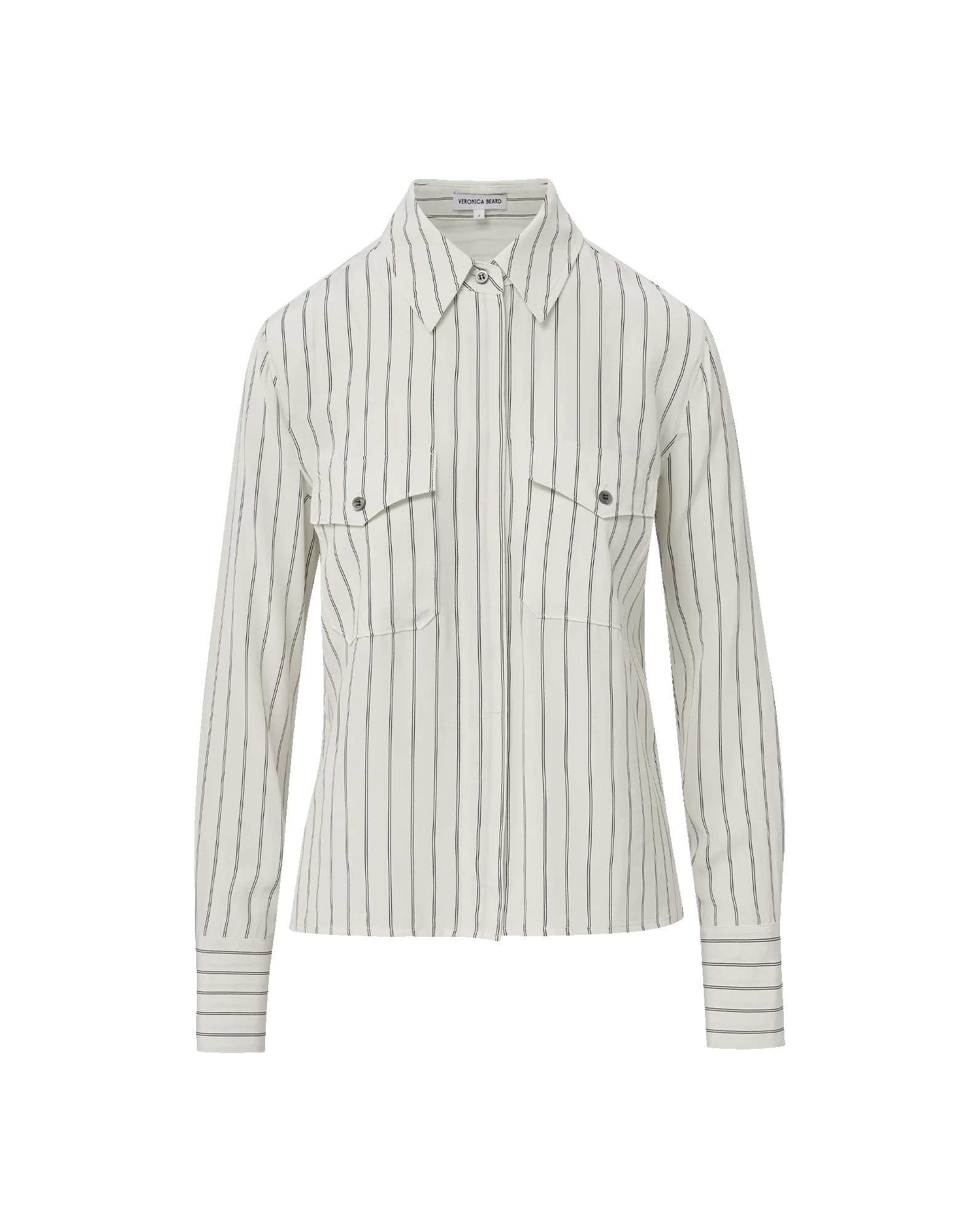 Saku Striped Button-Down Shirt