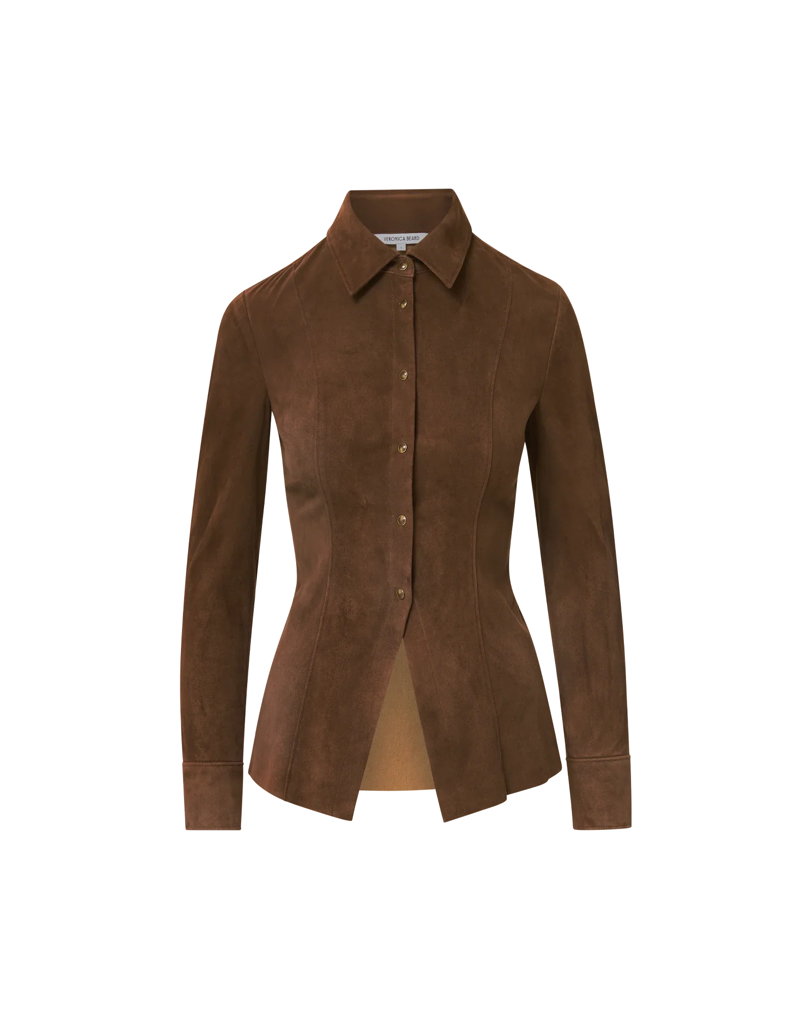 Wittaker Suede Button-Down Shirt