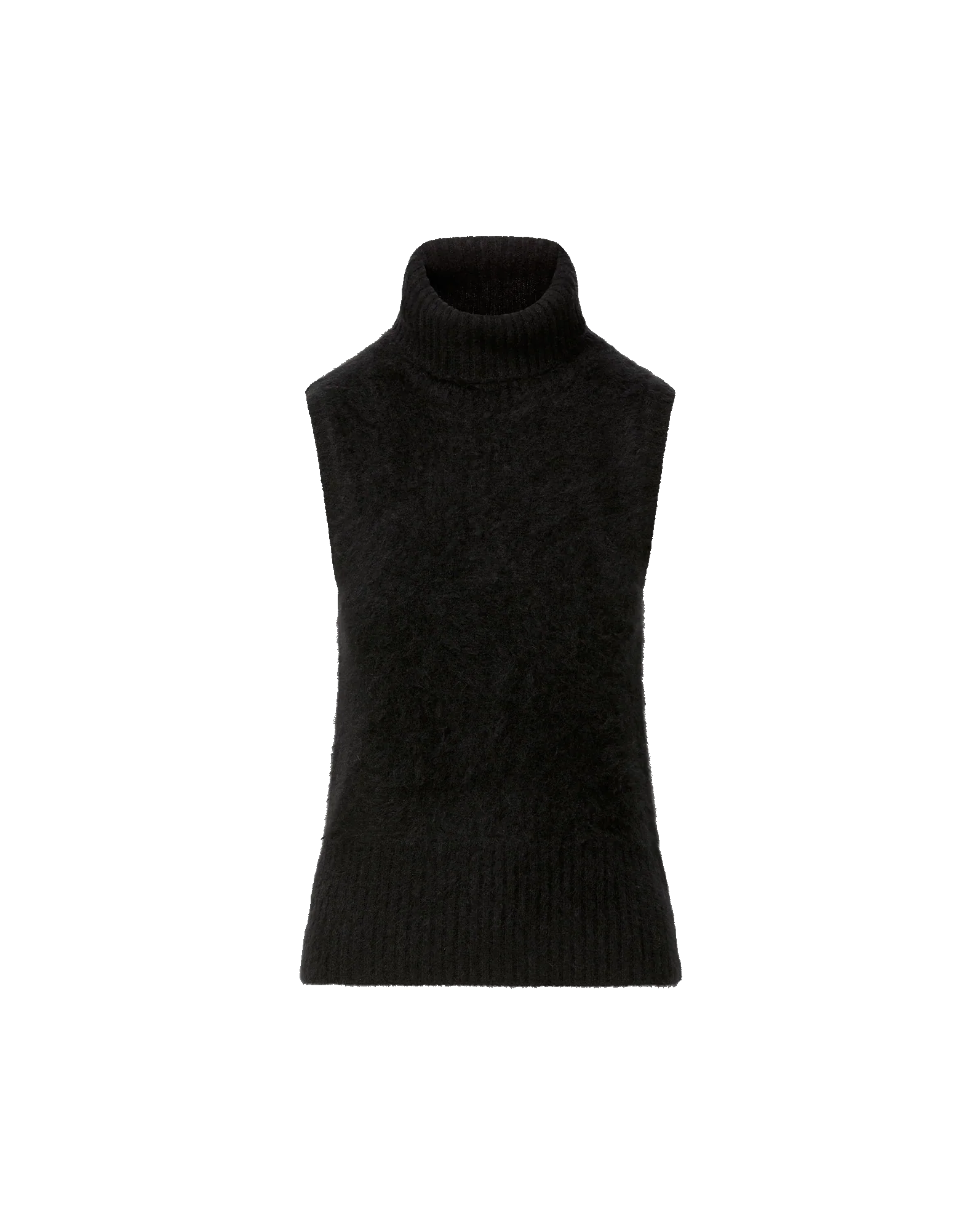 Mazzy Brushed Cashmere Sleeveless Sweater