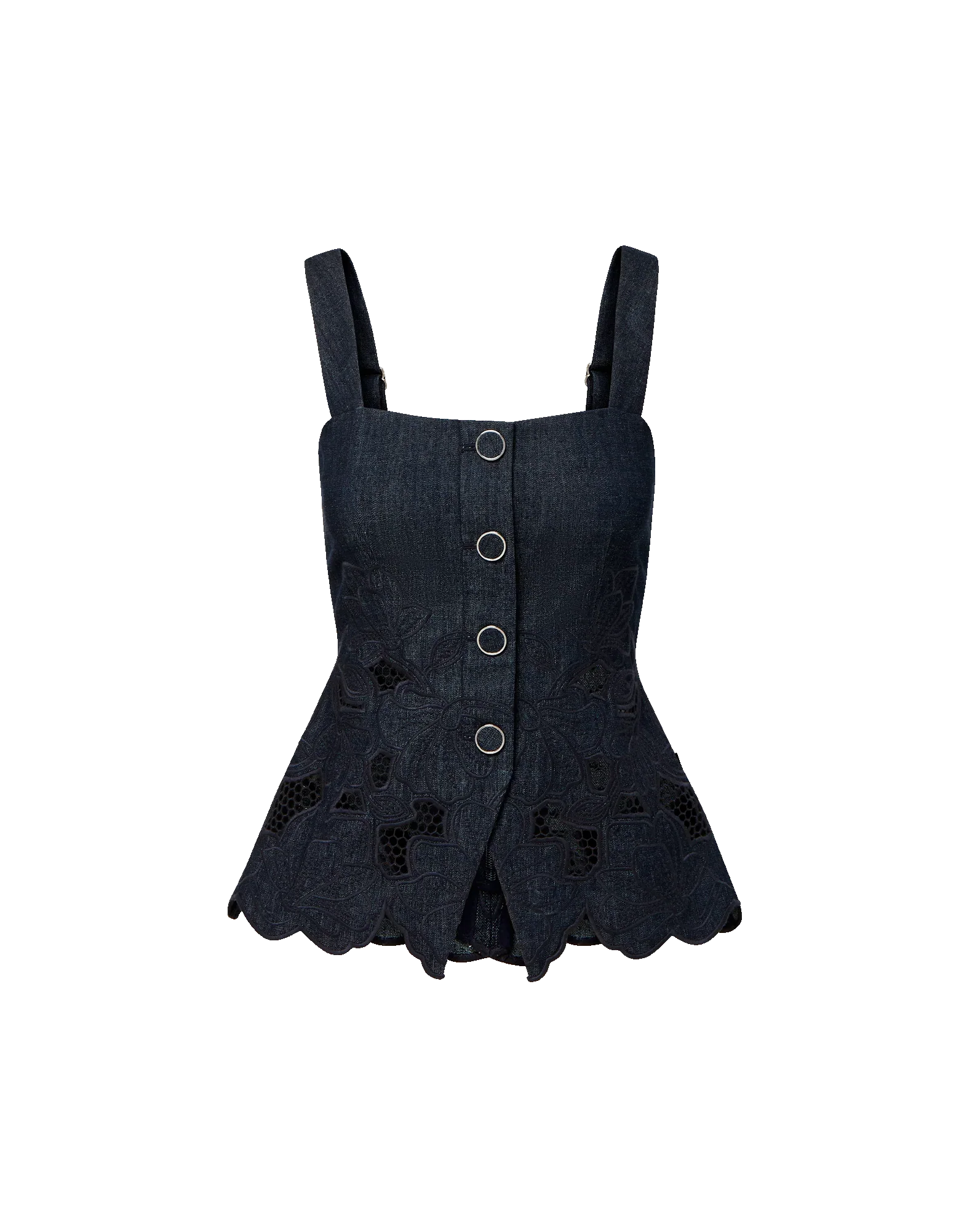 Mirielle Eyelet Tank Top